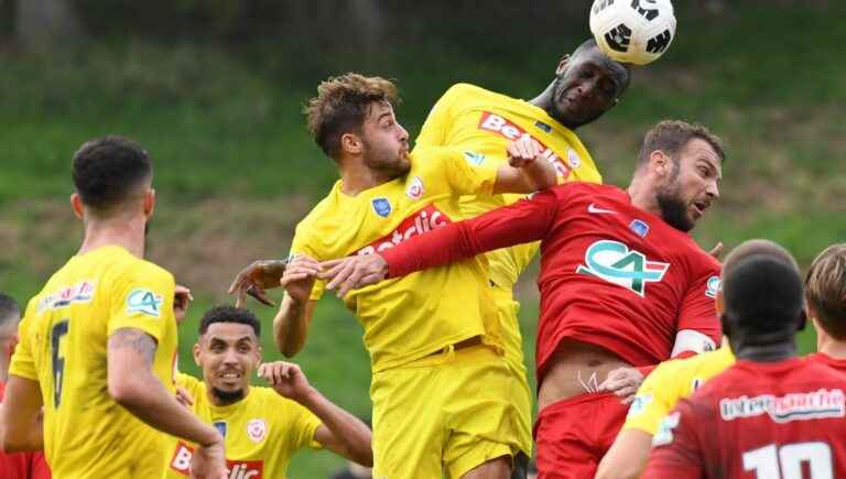 the Ligue 2 clubs entered the competition, find the results of the 7th round