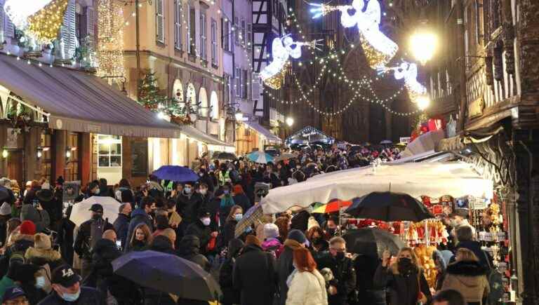 the Strasbourg Christmas market at a time of energy sobriety