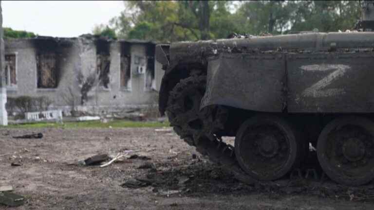 the Ukrainian army recaptured Lyman from the Russians