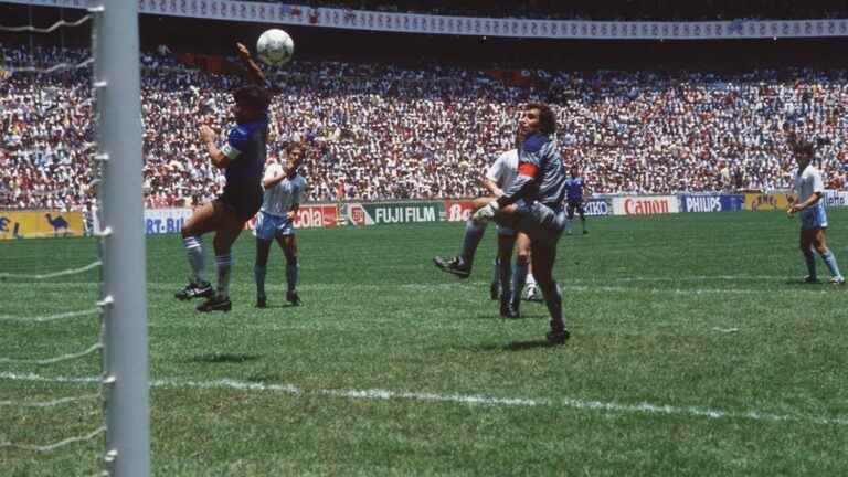 the “hand of God”, the ball of the iconic goal of Diego Maradona, at auction