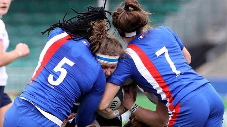 the line-up of Les Bleues’ first match at the World Cup against South Africa