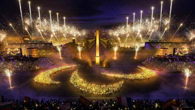 the opening ceremony of the Paralympic Games will take place place de la Concorde