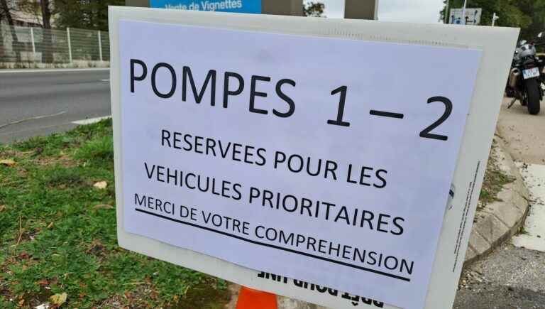 the “priority professions” relieved in six service stations in the Doubs