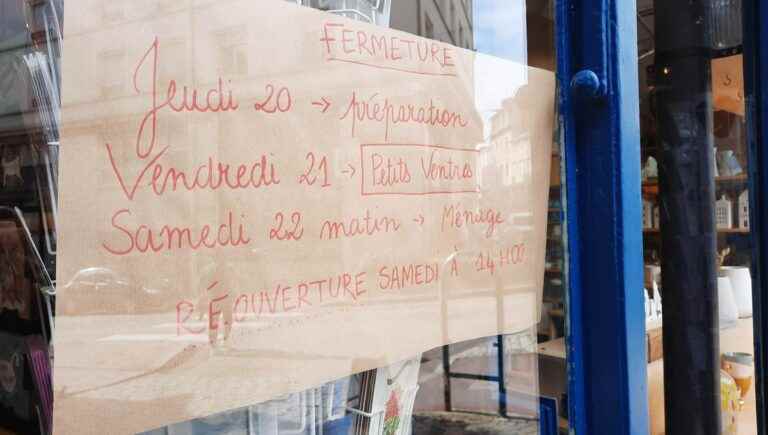 the rue de la Boucherie is preparing for the return of the Frairie des petits Ventres