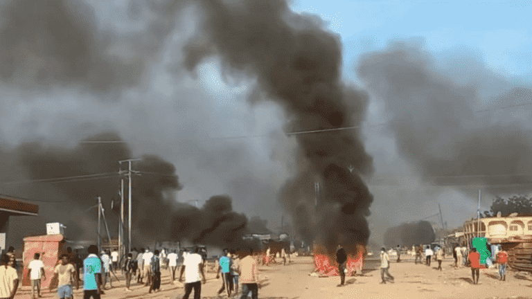 violent protests in Chad, floods in China’s largest desert