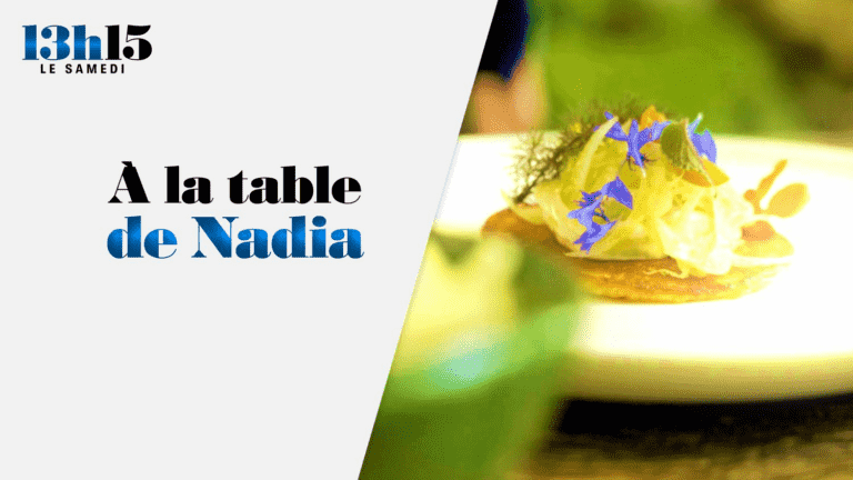 “1:15 p.m. on Saturday”.  At Nadia’s table