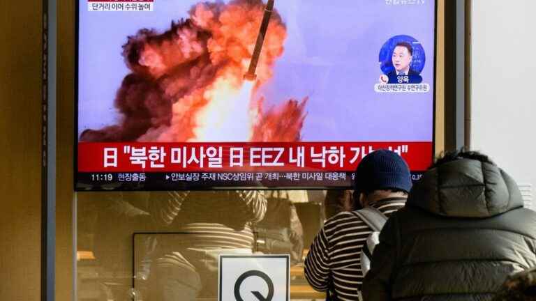 North Korea launches intercontinental ballistic missile that falls off Japan