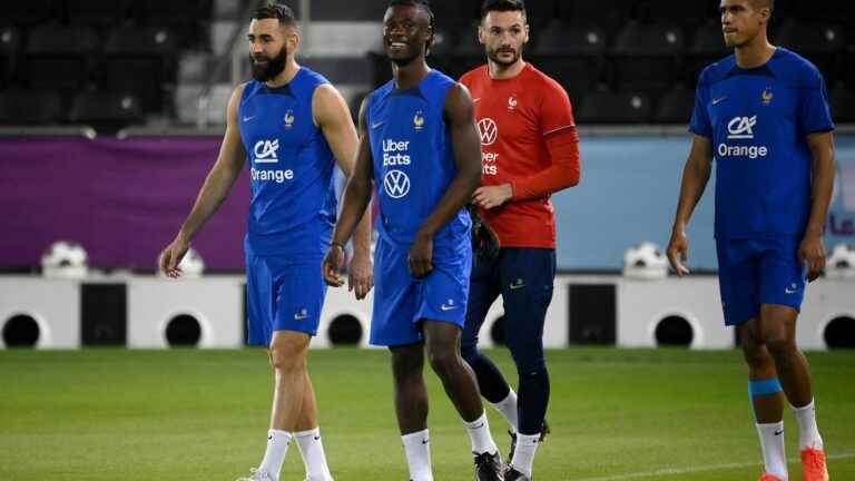 Karim Benzema left training injured