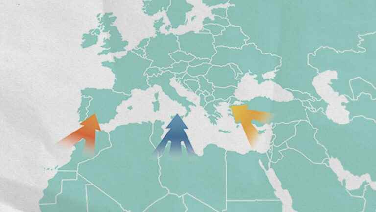 MAP.  Why irregular immigration is increasing slightly in Europe, after years of decline