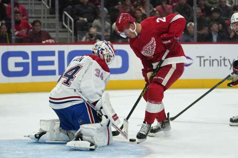 1st intermission |  Canadian 2 – Red Wings 1