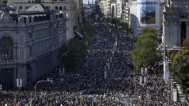 200,000 demonstrators gathered in Madrid to defend the capital’s health system