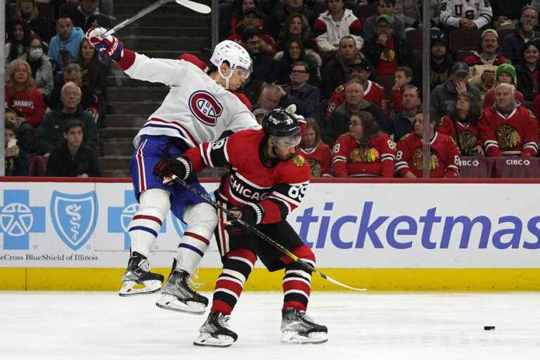 2nd period |  Canadian 2 – Blackhawks 1