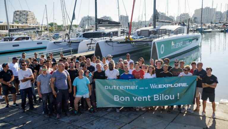 30 Overseas employees, in La Grande Motte, will attend the start of the Route du Rhum on Sunday