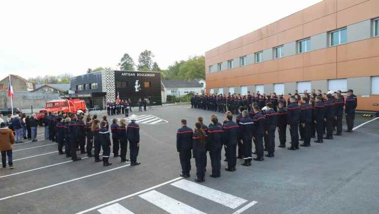 96 new volunteer firefighters join the Dordogne barracks