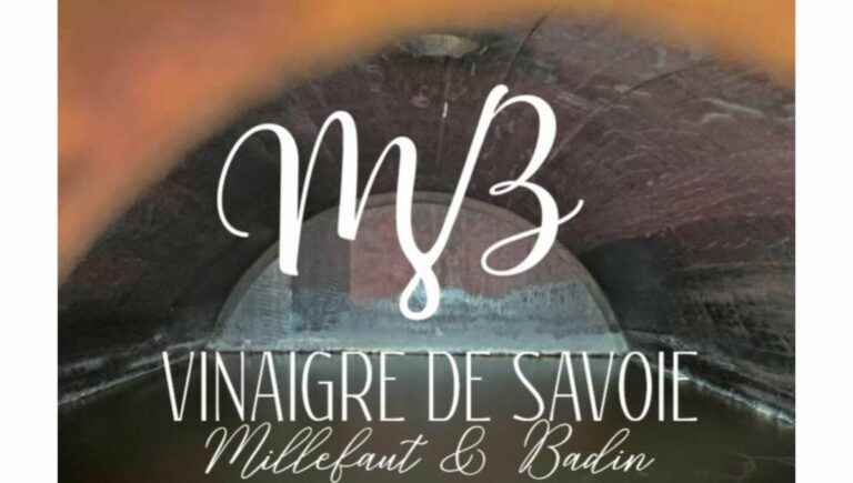 A 100% Savoie vinegar with Benoit Badin de Millefaut and Badin at La Biolle