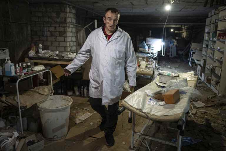 A bloodless hospital in Izium after months of Russian occupation