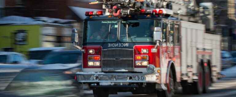 A fire puts a family on the street in Longueuil