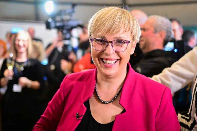 A first woman elected president in Slovenia