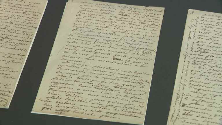 A letter from Gustave Courbet explaining his role in the fall of the Vendôme column joins the Ornans museum