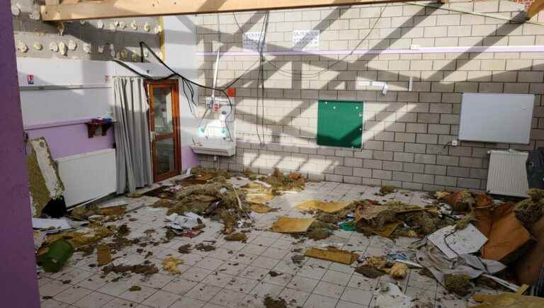 After the passage of the tornado, a very special return to school for Conty schoolchildren