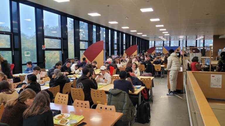 “At least 30 minutes of waiting each time” to go to the university restaurant