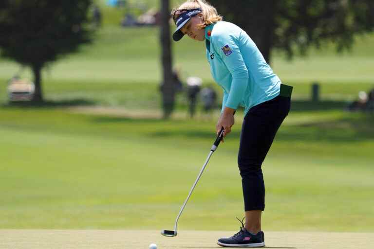 Back injury |  Brooke Henderson plans to play the last tournament of the season