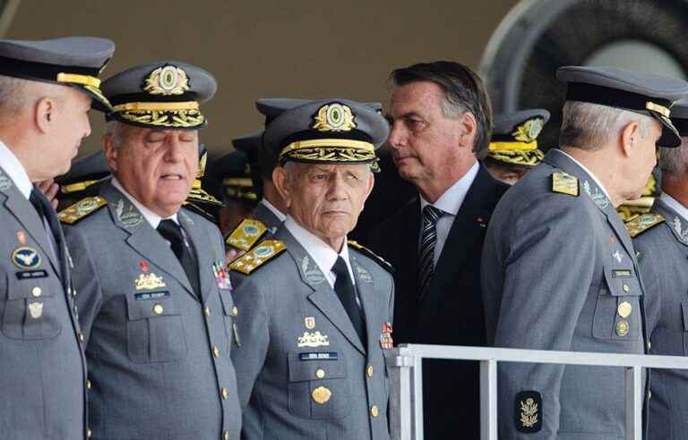 Bolsonaro makes first public appearance, but remains silent