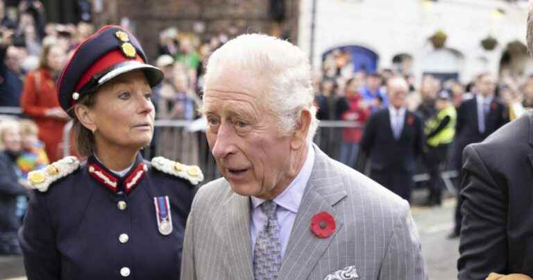 Charles III attacked: the king targets a jet of eggs, a man arrested