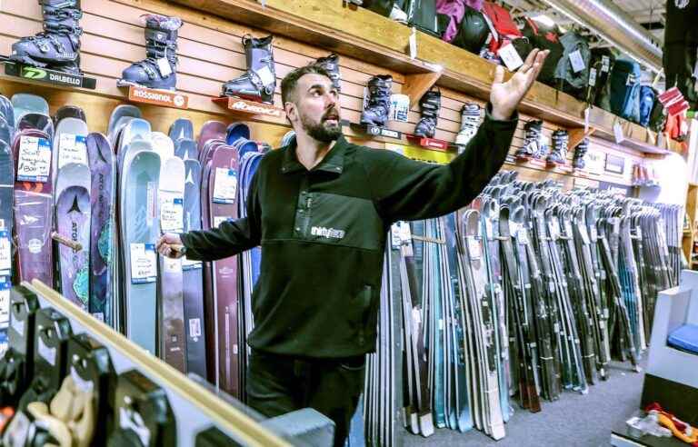 Deafening silence in the ski shops