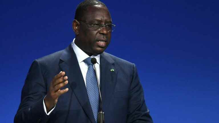 “Either we save the planet or it disappears with us”, warns the President of Senegal Macky Sall