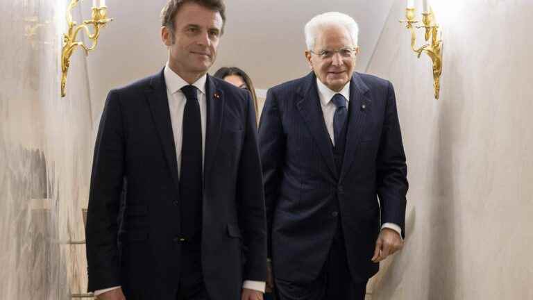 Emmanuel Macron and Sergio Mattarella insist on “the great importance” of Franco-Italian relations