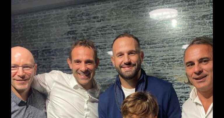 Frédéric Michalak: Very rare photo of his children Jason, Hugo and Marlon, beautiful boys!