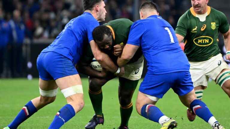 French forwards pass the springbok reveal with flying colors