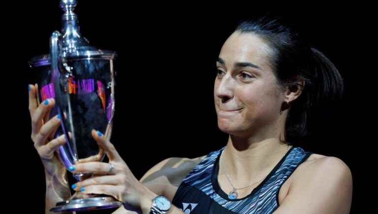 Frenchwoman Caroline Garcia wins the WTA Masters, the best title of her career