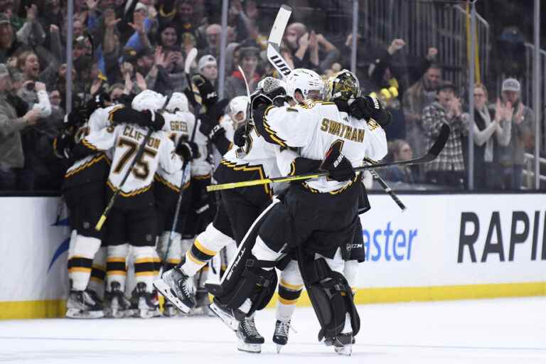 Friday in the NHL |  Bruins break NHL record