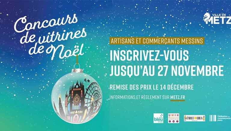 Grand Christmas window competition in Metz, in partnership with France Bleu Lorraine