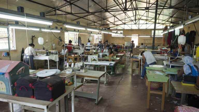 In Madagascar, embroidery workshops get busy before the holidays