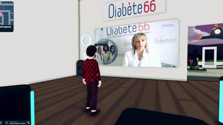 In Perpignan, a space created in the metaverse for diabetic patients