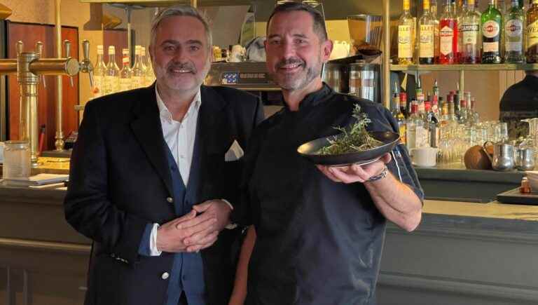 In the kitchen with chef Benoît Corjon of the restaurant “Le France” in Aubusson