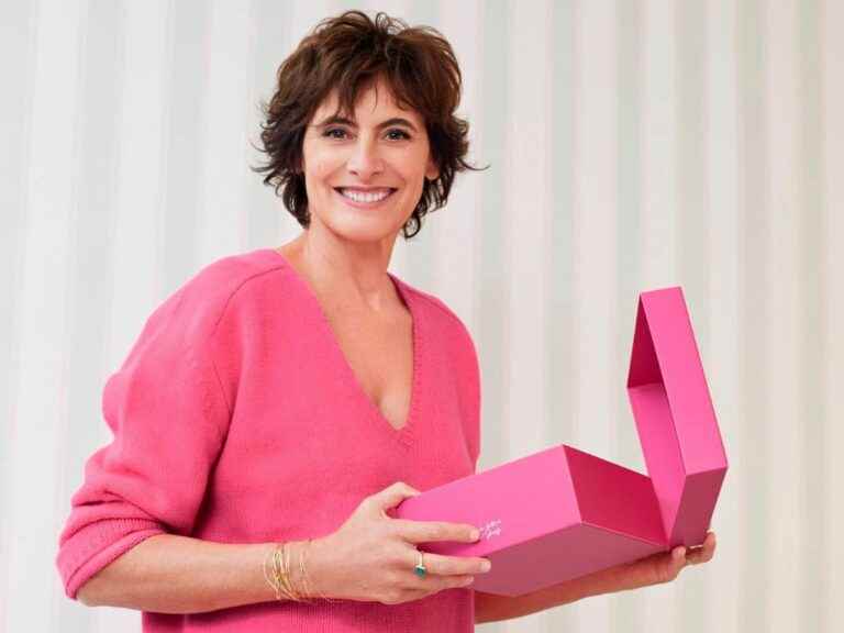 Ines de la Fressange’s maxi Christmas box is absolutely to be placed under the tree