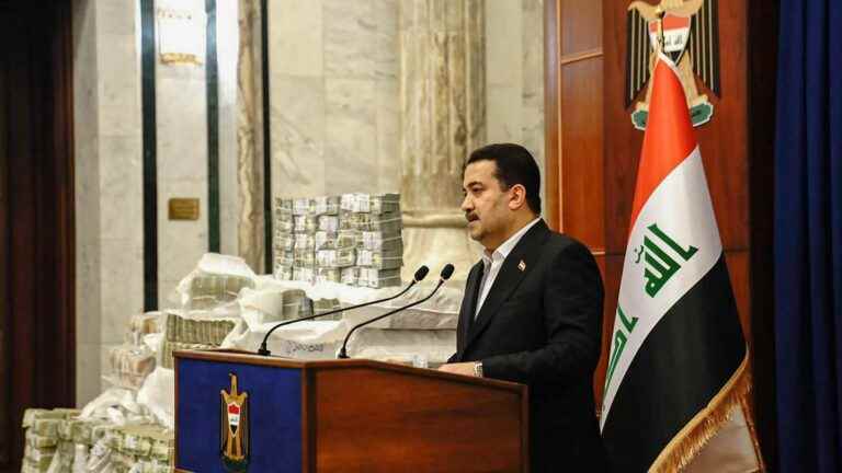 Iraq announces that it has recovered a fraction of the 2.5 billion dollars stolen from the tax authorities, after a corruption scandal