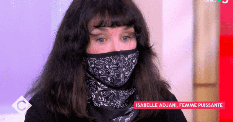 “It’s absolutely ridiculous”: Isabelle Adjani, angry, clarifies things live