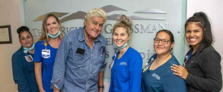 Jay Leno is recovering from his burns