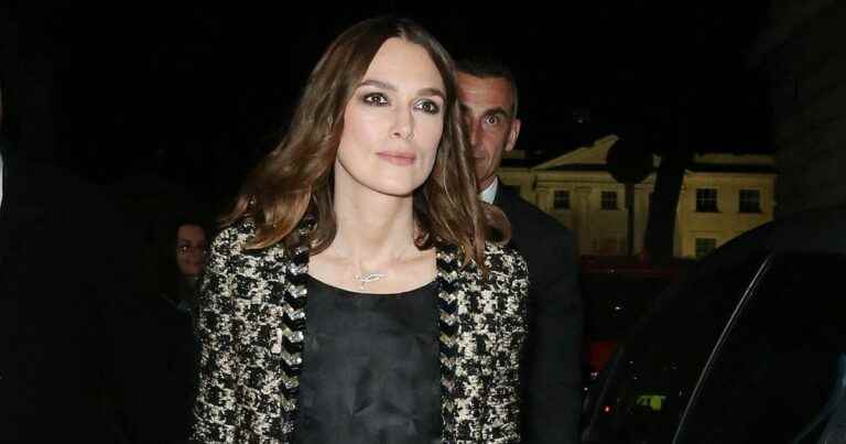 Keira Knightley radiant in Chanel: rare outing with her husband James, the sublime actress