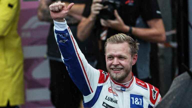 Kevin Magnussen secures surprise pole position for sprint race at Brazilian Grand Prix