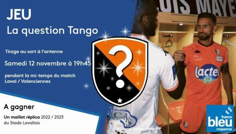 LIGUE 2 – GAME: a 2022/2023 replica JERSEY from Stade Lavallois TO WIN