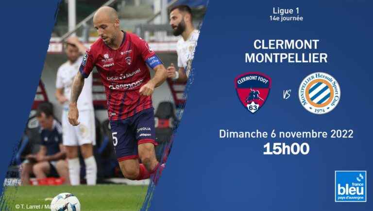 LIVE – Ligue 1: follow the Clermont Foot match against Montpellier