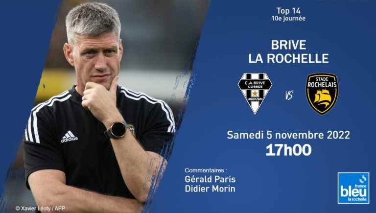 LIVE – Top 14: follow Brive Stade Rochelais on France Bleu La Rochelle