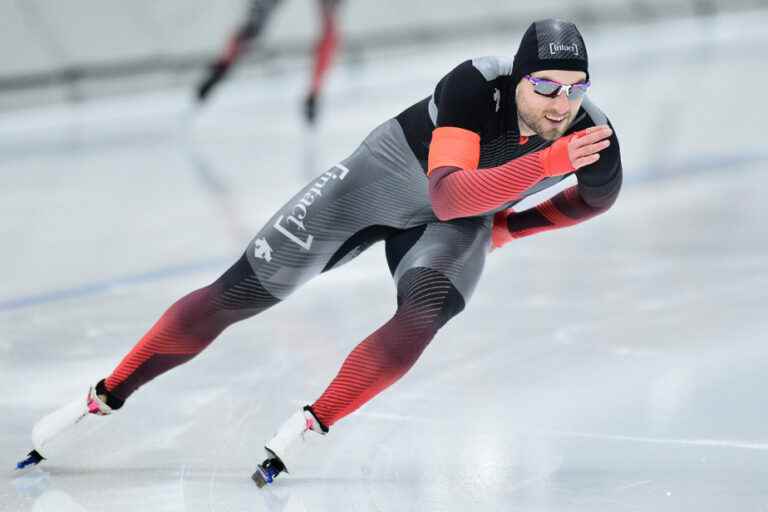 Long Track Speed ​​Skating |  Laurent Dubreuil covers himself with gold in the Netherlands