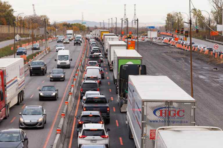 Louis-Hippolyte-La Fontaine tunnel |  Traffic still quite fluid on the third day of work